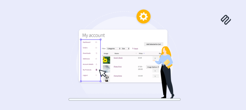 How to customize the My Account page in WooCommerce