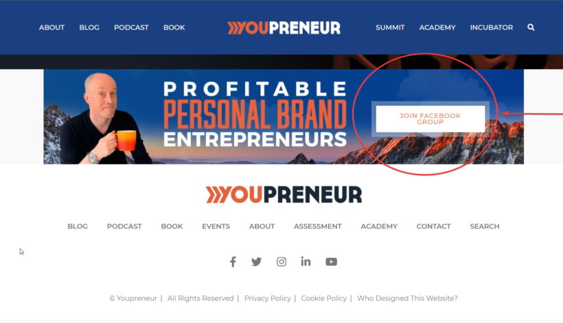 facebook community building example