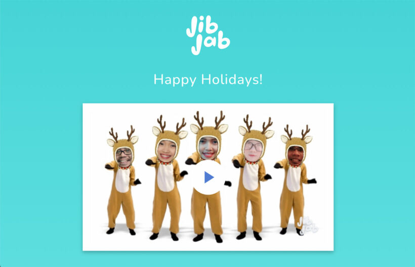 Support team Christmas card 2021