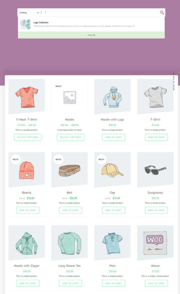 Advanced Product Search