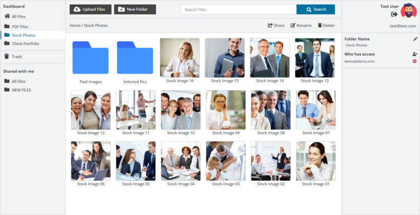 User Private Files plugin