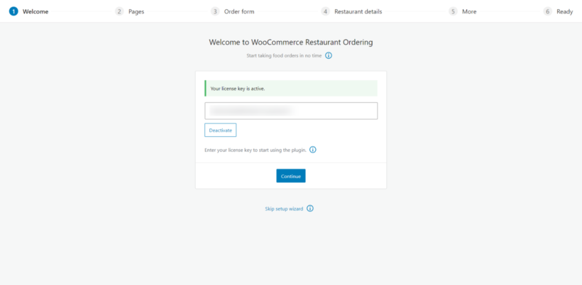 opening hours setup wizard