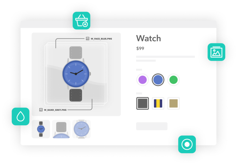 Print on demand WooCommerce product configurator