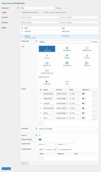 How to add extra options to WooCommerce