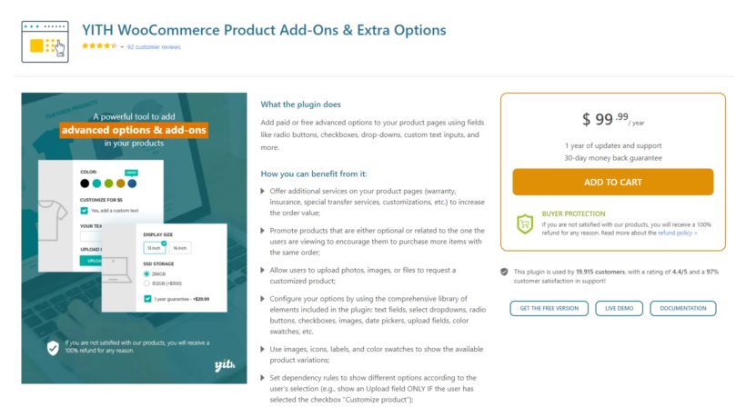 yith product addons