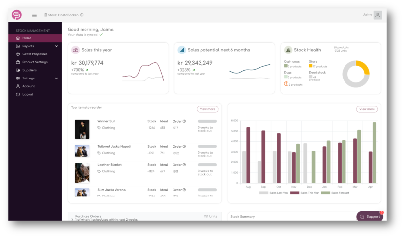 Inventory management for WooCommerce plugin