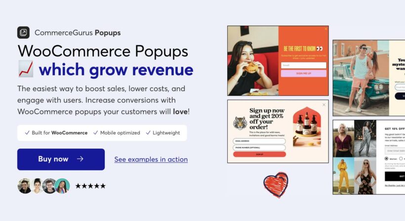 CommerceGurus Popups