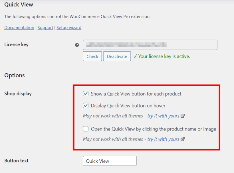 woocommerce quick view pro product table combined
