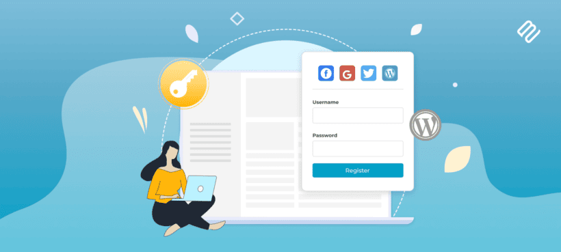create custom WordPress registration & login forms