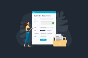 Easily accept user submissions with the new front-end form: A must-have for document libraries