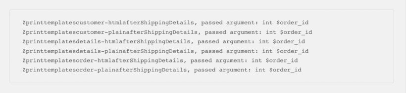 Shipping Label Custom Code