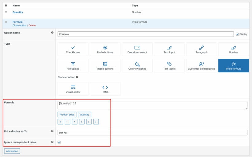 Woo decimal quantity pricing plugin