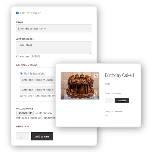 Gift Cards for WooCommerce Pro