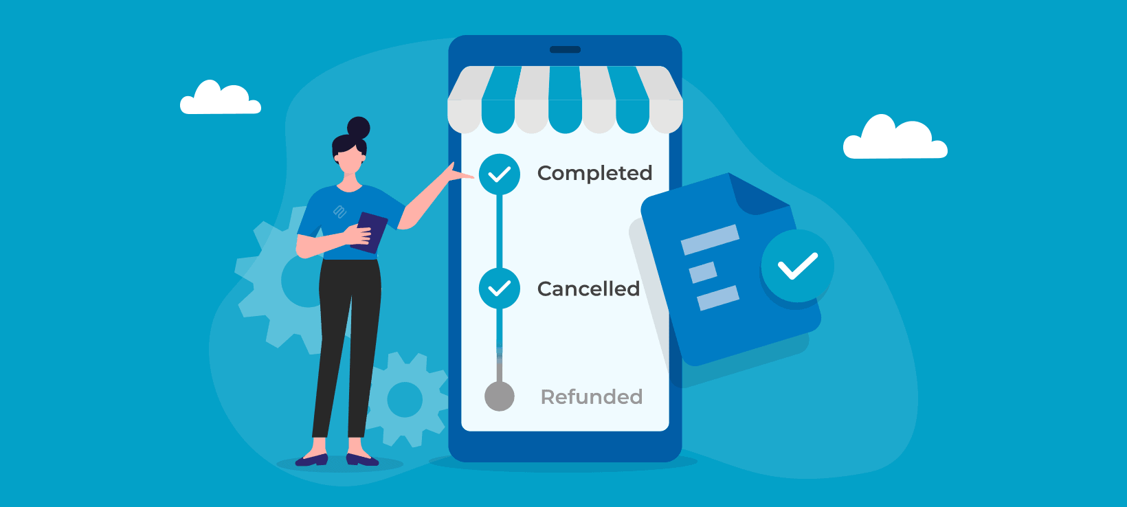 Changing WooCommerce order status - Step by step