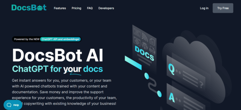 Best WordPress ChatGPT & AI plugins - DocsBot