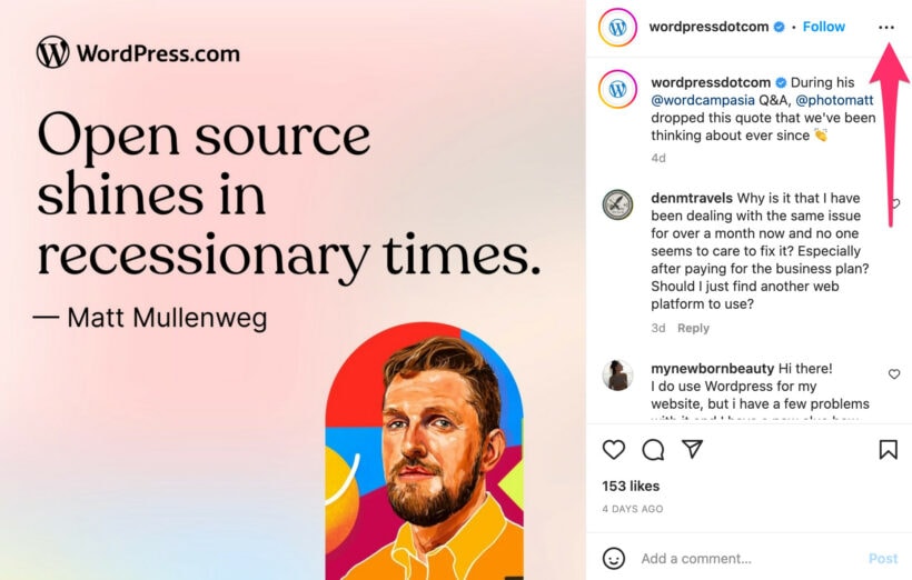 Instagram Embed Feature