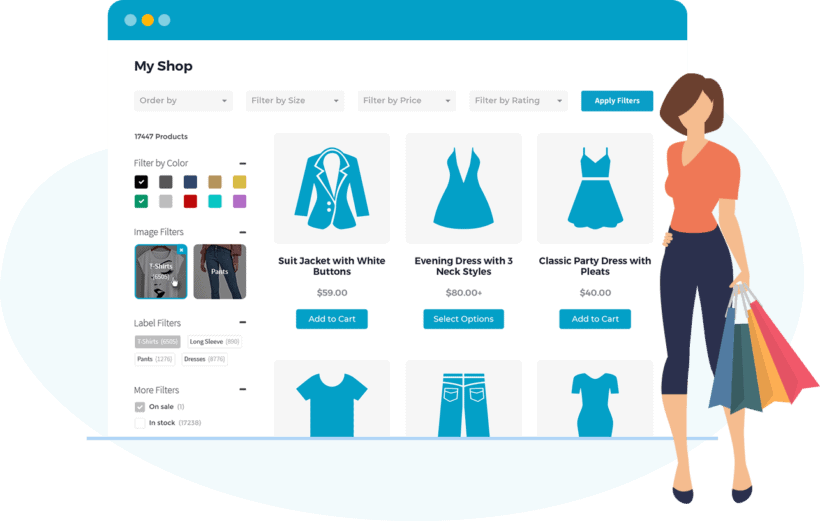 WooCommerce Product Filters cropped