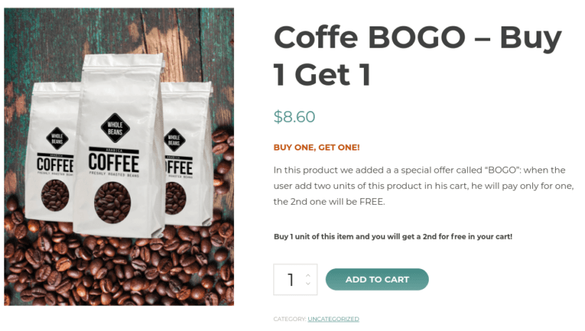 bogof offer woocommerce dynamic pricing