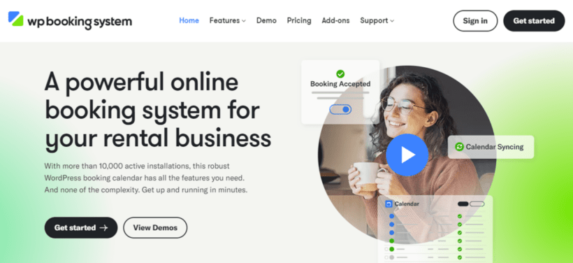 WP Booking System WordPress hotel booking plugin