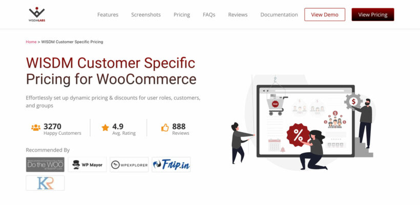 Wisdm Customer Specific Pricing