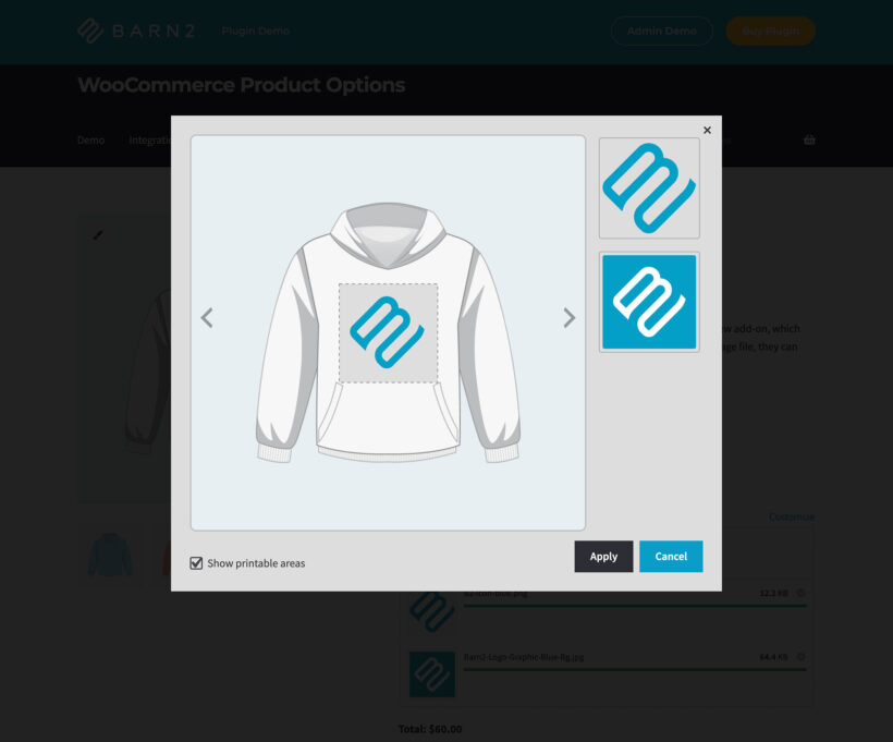 WooCommerce live preview plugin