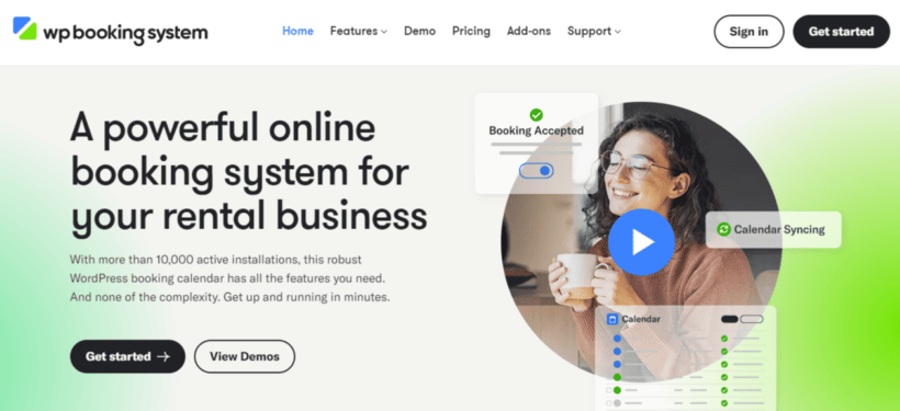best WordPress reservation plugin - WP Booking System