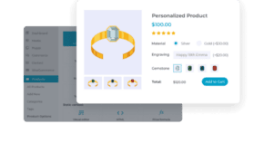 WooCommerce Product Options left-right CTA