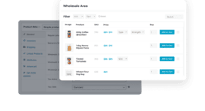 WooCommerce Wholesale Pro left-right CTA