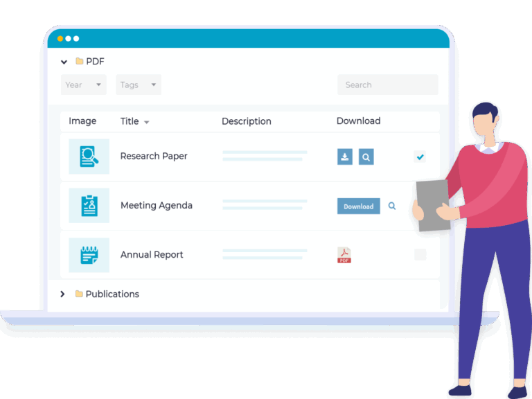WordPress document library plugin - Document Library Pro