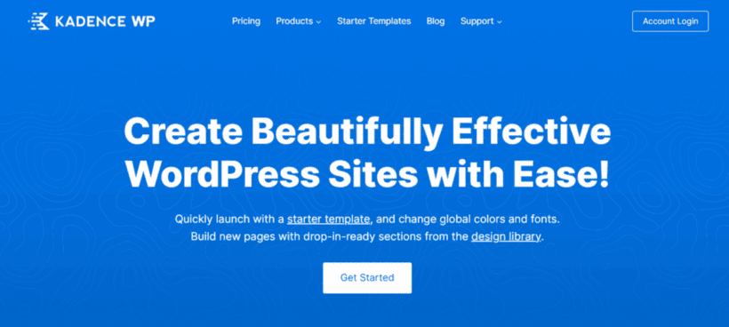fastest theme for woocommerce - Kadence WP