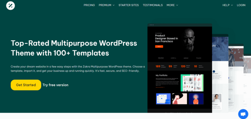 Zakra fastest WooCommerce theme