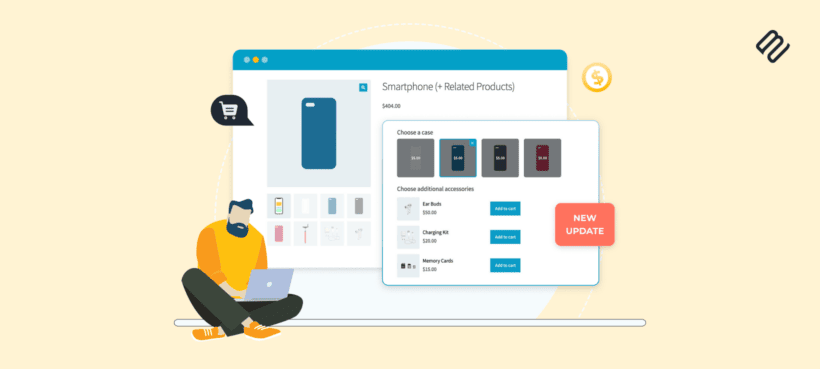 WooCommerce Product Options Display other products as options
