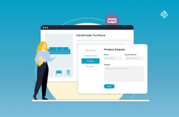 WooCommerce product tabs enquiry form