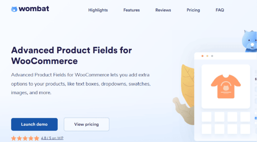 Advanced Product Fields for WooCommerce - WooCommerce Product Configurator
