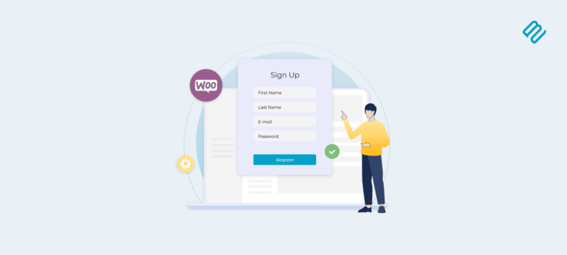 Woocommerce registration form