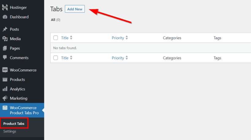add new woocommerce product tab