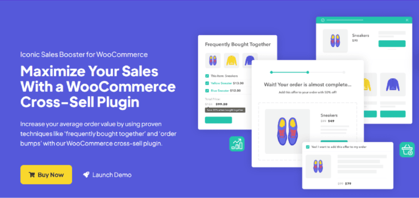 WooCommerce product page customization plugin - Iconic Sales Booster