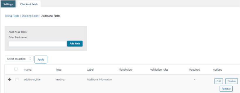 edit WooCommerce checkout page - Editing checkout fields, labels and tooltips 1