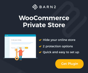 WooCommerce Private Store square affiliate banner