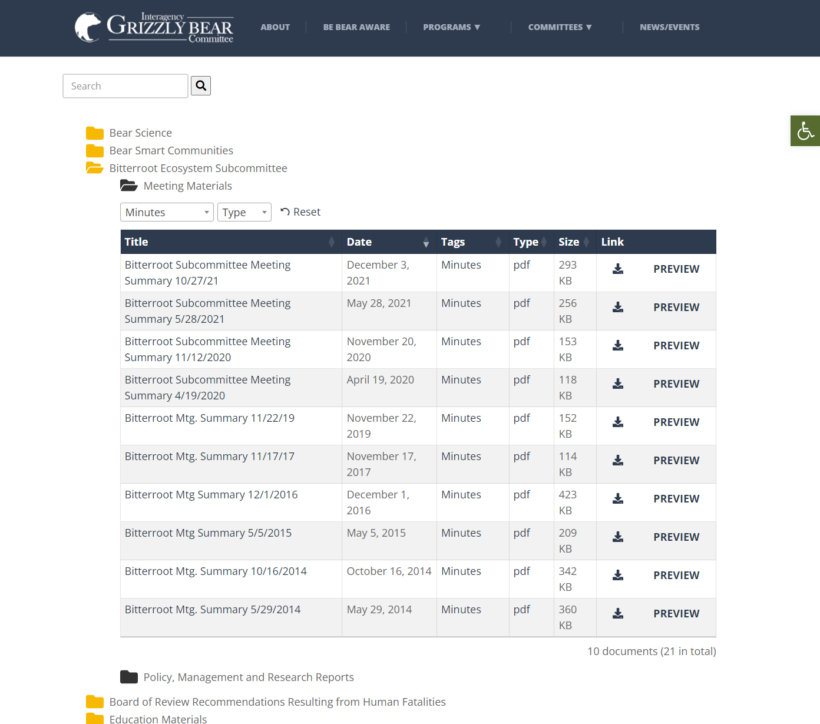 IGBC Online searchable document library