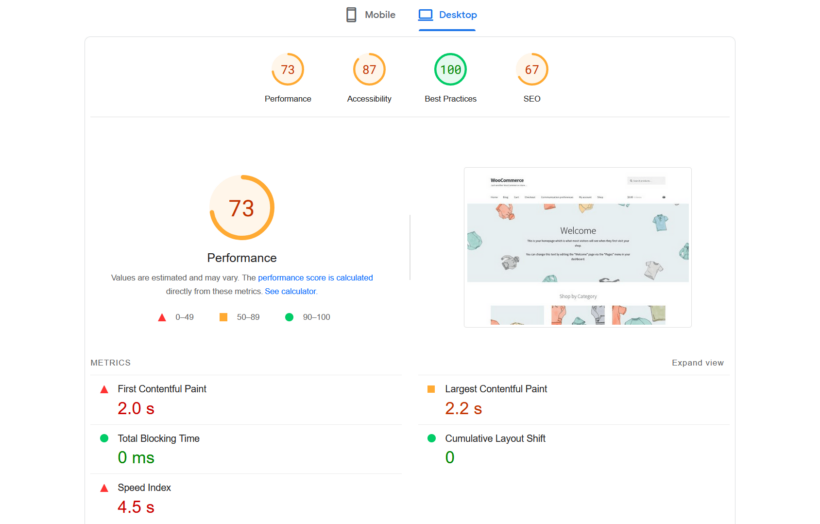 How to test speed of slow WooCommerce theme - best tools