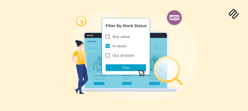 Filter by stock status