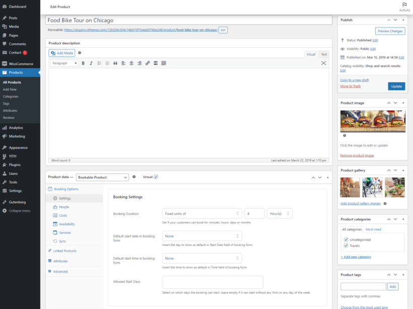 WooCommerce tour booking plugin 3