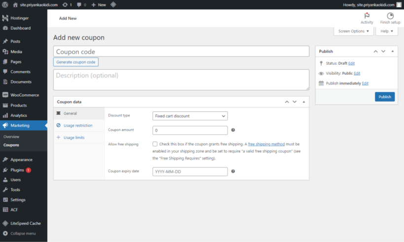 WooCommerce coupons and discounts 3
