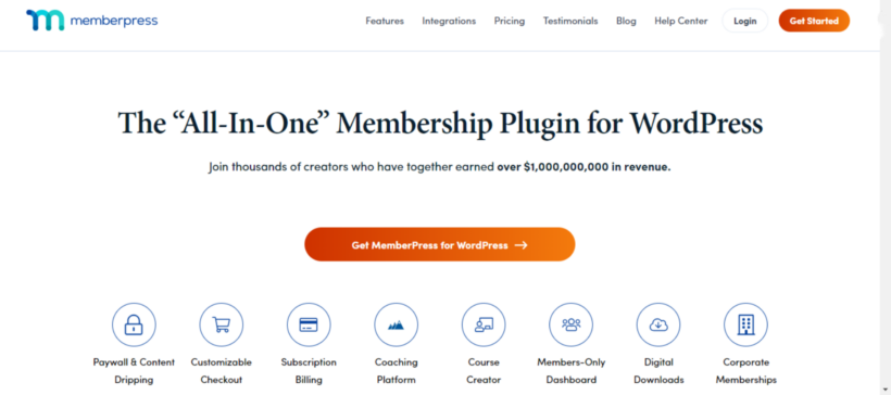 WordPress Restrict Content Plugin - MemberPress 1
