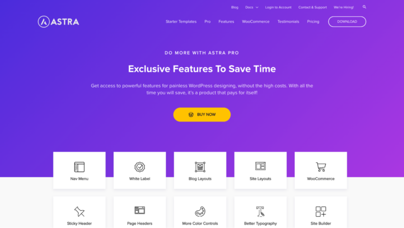 Optimized landing pages