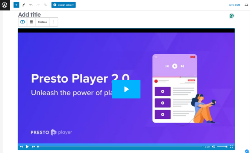 Customize Presto Player