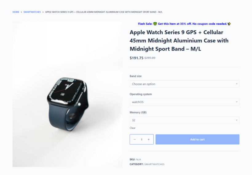 WooCommerce flash sale 2
