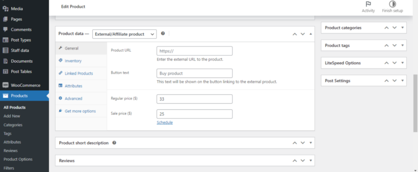 change price in WooCommerce 3