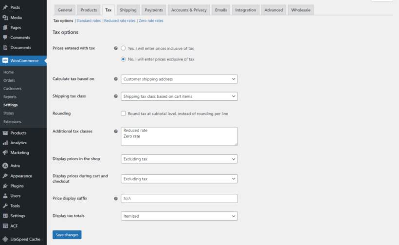 woocommerce tax exempt 2